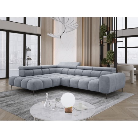 Narożnik PLAZA L wolnostojący Lewostronny w tkaninie CLOUD 82 WERSAL