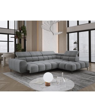 Narożnik PLAZA L wolnostojący Prawostronny w tkaninie EDEN 18 WERSAL