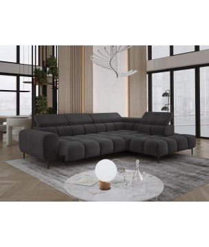 Narożnik PLAZA L wolnostojący Prawostronny w tkaninie EDEN 21 WERSAL