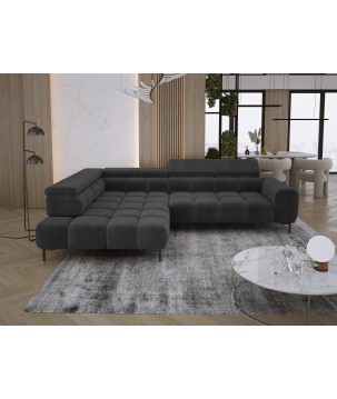 Narożnik PLAZA L wolnostojący Lewostronny w tkaninie EDEN 21 WERSAL
