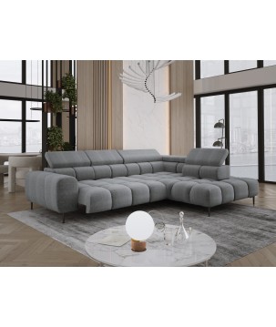 Narożnik PLAZA L wolnostojący Prawostronny w tkaninie EDEN 18 WERSAL