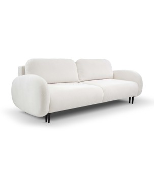 Sofa SOFT z funkcja spania i pojemnikiem BIAŁY RUN AGAIN 01