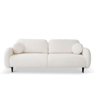Sofa SOFT z funkcja spania i pojemnikiem BIAŁY RUN AGAIN 01