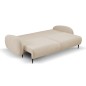 Sofa SOFT z funkcja spania i pojemnikiem BEŻOWY RUN AGAIN 06