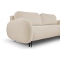 Sofa SOFT z funkcja spania i pojemnikiem BEŻOWY RUN AGAIN 06