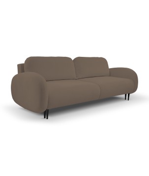 Sofa SOFT z funkcja spania i pojemnikiem CAPPUCINO RUN AGAIN 18
