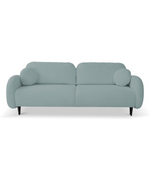 Sofa SOFT z funkcja spania i pojemnikiem TURKUSOWY RUN AGAIN 72