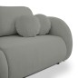 Sofa LOOP z funkcja spania i pojemnikiem CIEMNY SZARY RAVEN 07