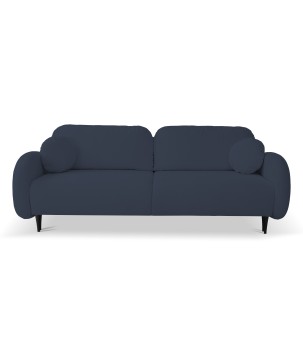 Sofa SOFT z funkcja spania i pojemnikiem CIEMNY NIEBIESKI RUN AGAIN 77