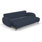 Sofa SOFT z funkcja spania i pojemnikiem CIEMNY NIEBIESKI RUN AGAIN 77