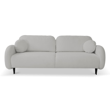 Sofa SOFT z funkcja spania i pojemnikiem JASNY SZARY RUN AGAIN 80