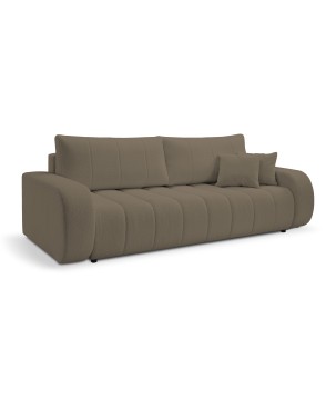 Sofa BALOO z funkcja spania i pojemnikiem JASNY BRĄZ LAMBI 03