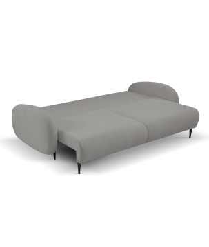 Sofa SOFT z funkcja spania i pojemnikiem SZARY RUN AGAIN 85