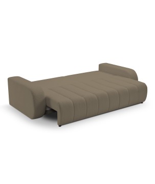 Sofa BALOO z funkcja spania i pojemnikiem JASNY BRĄZ LAMBI 03