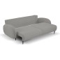 Sofa SOFT z funkcja spania i pojemnikiem SZARY RUN AGAIN 85