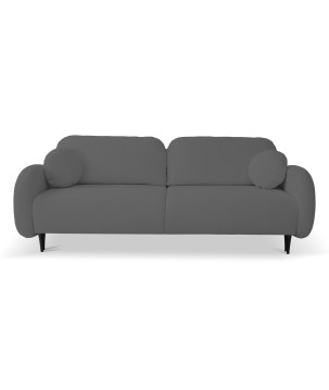 Sofa SOFT z funkcja spania i pojemnikiem CIEMNY SZARY RUN AGAIN 90