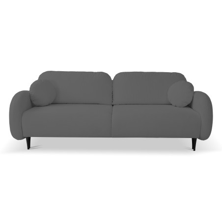Sofa SOFT z funkcja spania i pojemnikiem CIEMNY SZARY RUN AGAIN 90