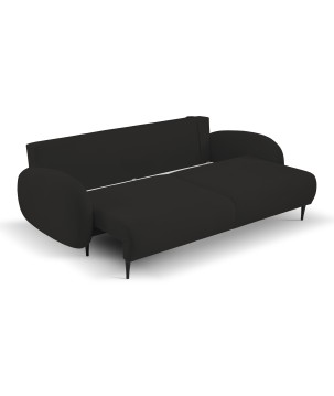 Sofa SOFT z funkcja spania i pojemnikiem CZARNY RUN AGAIN 99