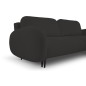 Sofa SOFT z funkcja spania i pojemnikiem CZARNY RUN AGAIN 99