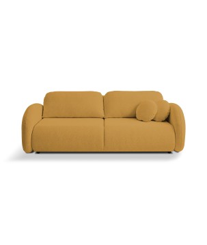 Sofa LOOP z funkcja spania i pojemnikiem ZŁOTY RAVEN 66