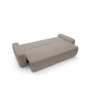 Sofa BOULI z funkcja spania i pojemnikiem CAPPUCINO RAVEN 34