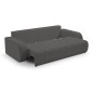 Sofa BALOO z funkcja spania i pojemnikiem CIEMNY SZARY LAMBI 12