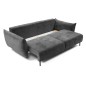 Sofa ADEL z funkcja spania i pojemnikiem GRAFIT OVER THE HORIZON 97