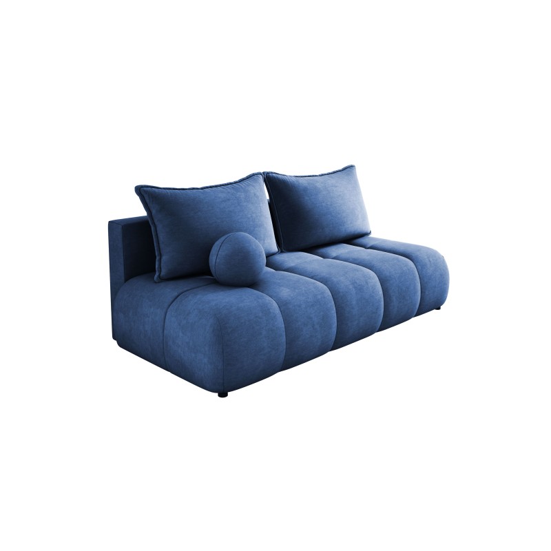 Sofa COCO z funkcja spania i pojemnikiem NIEBIESKI CLOUD 74