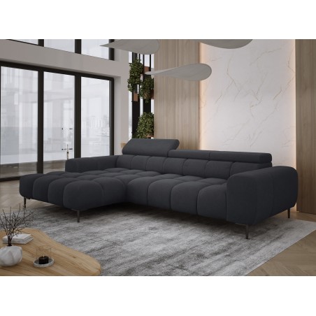 Narożnik PLAZA MINI wolnostojący Lewostronny w tkaninie Promocyjnej APHRODITE 23 WERSAL