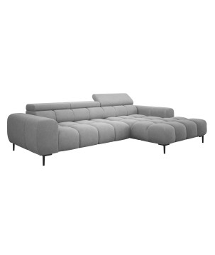 Narożnik PLAZA MINI wolnostojący Prawostronny w tkaninie Promocyjnej APHRODITE 19 WERSAL