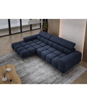 Narożnik PLAZA MINI wolnostojący Lewostronny w tkaninie CLOUD 79 WERSAL