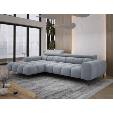 Narożnik PLAZA MINI wolnostojący Lewostronny w tkaninie CLOUD 82 WERSAL