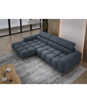 Narożnik PLAZA MINI wolnostojący Lewostronny w tkaninie CLOUD 97 WERSAL