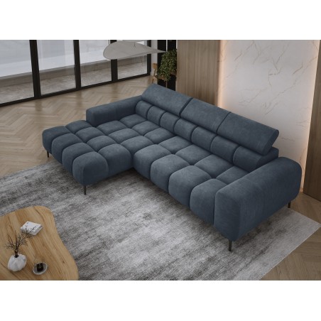 Narożnik PLAZA MINI wolnostojący Lewostronny w tkaninie CLOUD 97 WERSAL