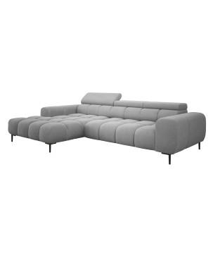 Narożnik PLAZA MINI wolnostojący Lewostronny w tkaninie Promocyjnej APHRODITE 19 WERSAL