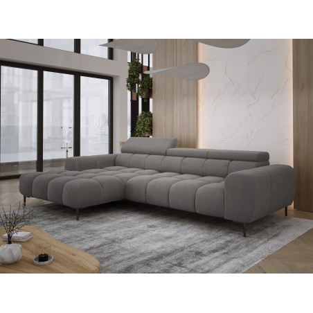 Narożnik PLAZA MINI wolnostojący Lewostronny w tkaninie Promocyjnej APHRODITE 22 WERSAL