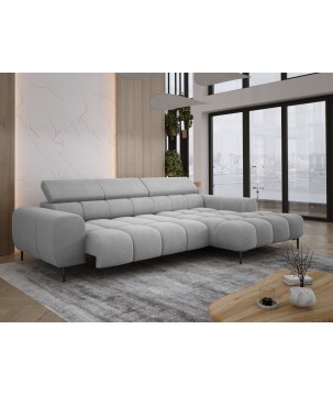 Narożnik PLAZA MINI wolnostojący Prawostronny w tkaninie Promocyjnej APHRODITE 19 WERSAL