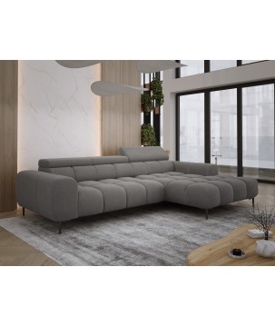Narożnik PLAZA MINI wolnostojący Prawostronny w tkaninie Promocyjnej APHRODITE 22 WERSAL