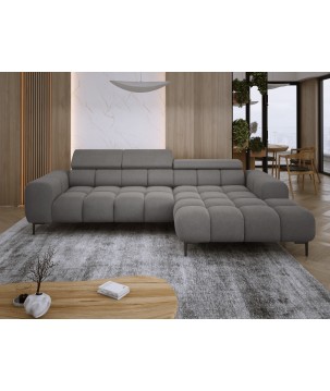Narożnik PLAZA MINI wolnostojący Prawostronny w tkaninie Promocyjnej APHRODITE 22 WERSAL