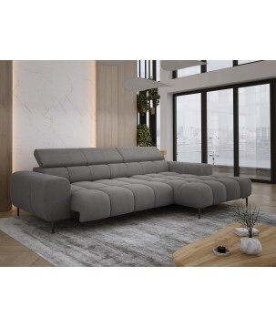 Narożnik PLAZA MINI wolnostojący Prawostronny w tkaninie Promocyjnej APHRODITE 22 WERSAL