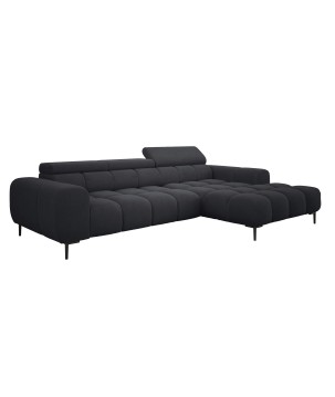 Narożnik PLAZA MINI wolnostojący Prawostronny w tkaninie Promocyjnej APHRODITE 23 WERSAL