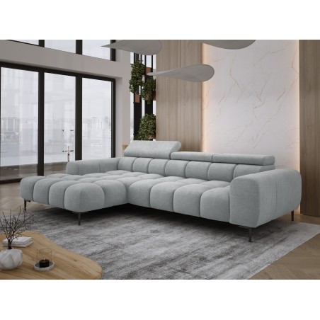 Narożnik PLAZA MINI wolnostojący Lewostronny w tkaninie CLOUD 81 WERSAL