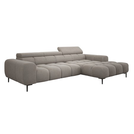 Narożnik PLAZA MINI wolnostojący Prawostronny w tkaninie Promocyjnej APHRODITE 04 WERSAL