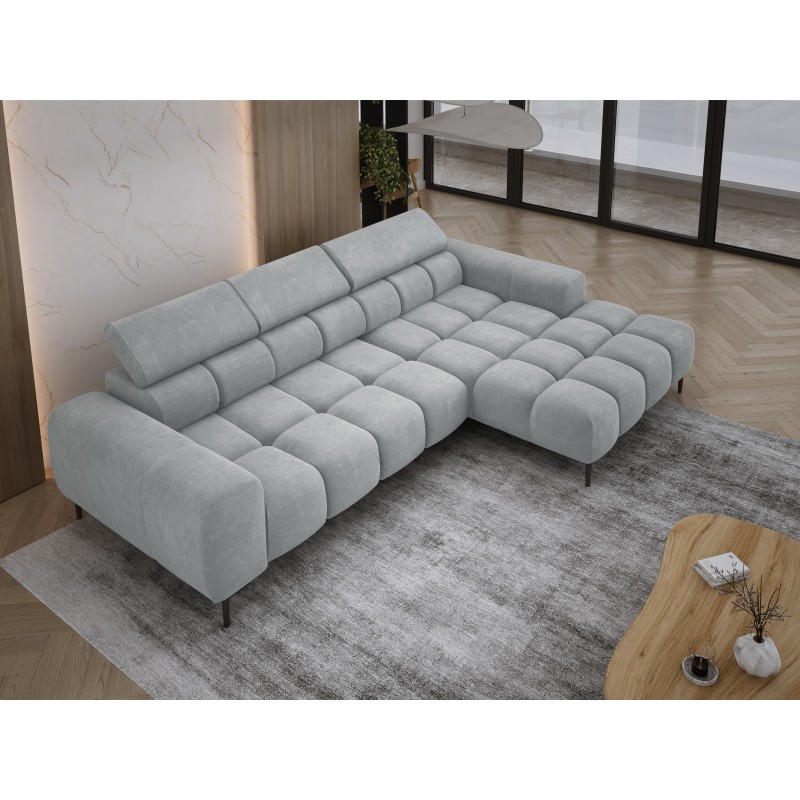Narożnik PLAZA MINI wolnostojący Prawostronny w tkaninie CLOUD 81 WERSAL