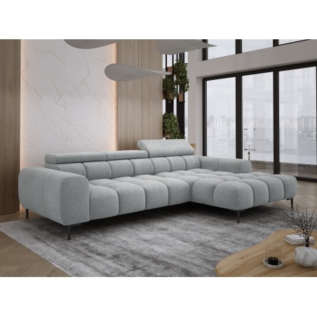 Narożnik PLAZA MINI wolnostojący Prawostronny w tkaninie CLOUD 81 WERSAL