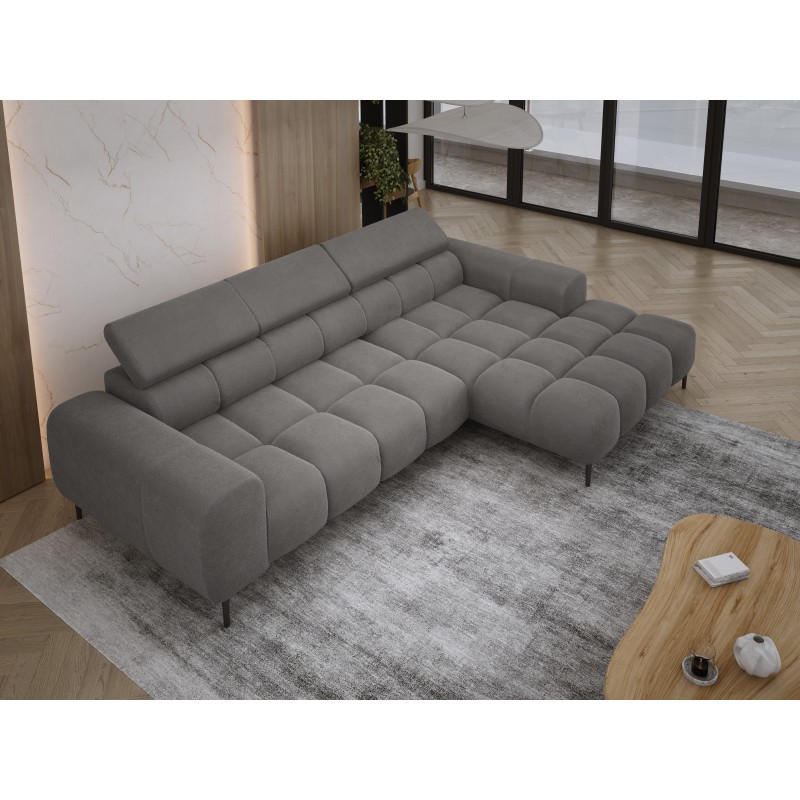 Narożnik PLAZA MINI wolnostojący Prawostronny w tkaninie Promocyjnej APHRODITE 22 WERSAL