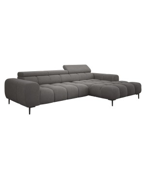 Narożnik PLAZA MINI wolnostojący Prawostronny w tkaninie Promocyjnej APHRODITE 22 WERSAL