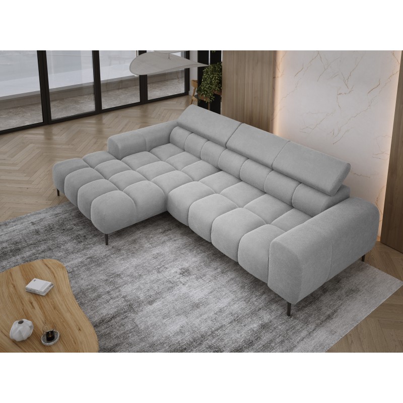 Narożnik PLAZA MINI wolnostojący Lewostronny w tkaninie Promocyjnej APHRODITE 19 WERSAL