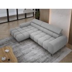 Narożnik PLAZA MINI wolnostojący Lewostronny w tkaninie Promocyjnej APHRODITE 19 WERSAL