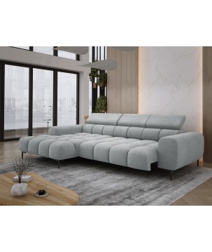 Narożnik PLAZA MINI wolnostojący Lewostronny w tkaninie CLOUD 81 WERSAL